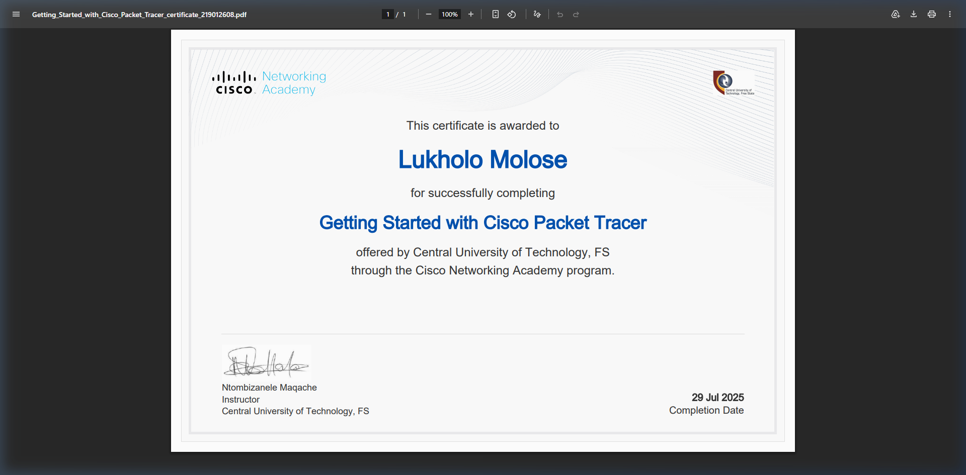 Getting Started with Cisco Packet Tracer thumbnail